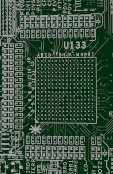 A server motherboard - cpu connections