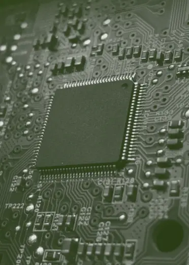 a CPU with connections